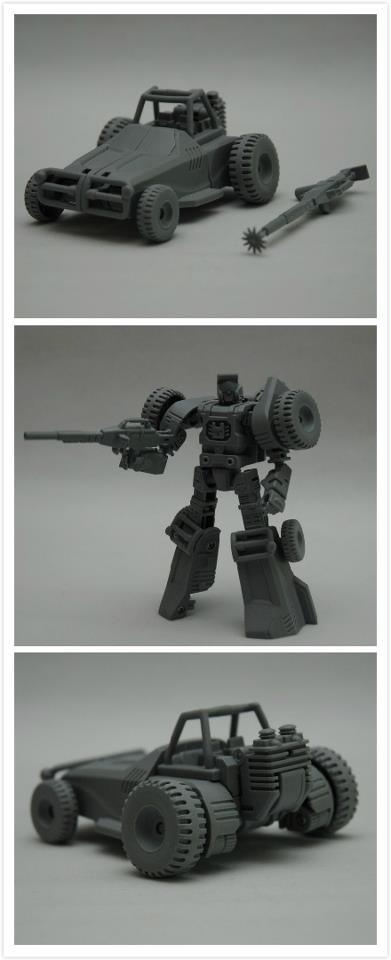 IGear Toys New MiniWarriors Cogz Bushwacker and Duneraker